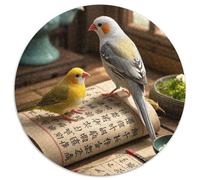 Zebra Finch 1000 Pezzi Puzzle Classico Multicolore Esclusiva Amazon Regalo Per Adulti E Bambini Da 14 Anni E Più 1000pcs (67.5x67.5cm)