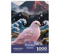 Zebra Finch 1000 Pezzi Puzzle Gioco Educativo Classico Jigsaw Puzzles Sfida Colore Per Adulti E Bambini 70x50cm/1000pcs