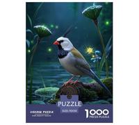 Zebra Finch 1000 Pezzi Puzzle Gioco Educativo Creativo Jigsaw Puzzles Gioco Di Sfida Unica Per Adulti E Bambini 70x50cm/1000pcs
