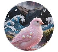 Zebra Finch 1000 Pieces Jigsaw Puzzles For Adults Educational Games Stress Relieving Entertainment Exercise The Memory of The Brain for Family Decorations 1000pcs (67.5x67.5cm)