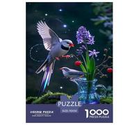 Zebra Finch Jigsaw Puzzle Impossibili 1000 Pezzi Decorazione Per La Casa. Rilassamento E Intelligence Per Adulti E Ragazzi Da 14 Anni 70x50cm/1000pcs