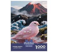 Zebra Finch Jigsaw Puzzle Impossible 1000 Pezzi Decorazione Per La Casa. Giochi Rilassamento E Intelligence Per Adulti E Ragazzi Da 14 Anni 70x50cm/1000pcs