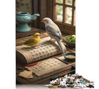 Zebra Finch Puzzle Impossibili 1000 Pezzi Decorazione Per La Casa. Giochi Rilassamento E Intelligence Per Adulti E Ragazzi Da 14 Anni 1000pcs (75x50cm)