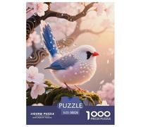 Zebra FinchJigsaw Puzzles for Adults 1000 Piece Age 12+ for Adults FamilyPuzzle Game Beautiful Decoration Birthday Gifts38x26cm/1000pcs