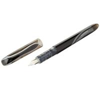 Zebra Fuente - Confezione da 12 penne stilografiche usa e getta, colore: Nero, s