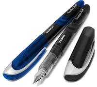 Zebra Fuente - Disposable Fountain Pen - Black & Blue Ink - Pack of 2