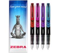Zebra Fuente Penna Montblanc Usa E Vasetto Da 4, Vari Colori