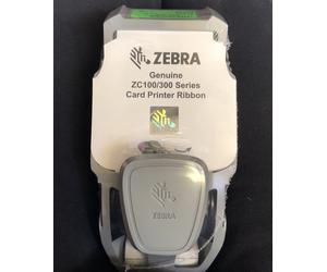 ZEBRA GENUINE ZC100/300 CARD PRINTER RIBBON 800350-301EM