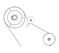 Zebra Kit Main Drive Belt FOR 110Xi4 Kit Main Drive Belt for Zebra P1006066
