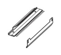 Zebra Kit Ribbon Strip Plate and Static Brush ZE500-4 RH & P1046696-043