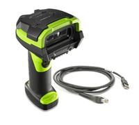 Zebra LI3608 SR Lettore di codici a barre 1D industriale con USB Scanner industriale 1D con cavo, connessione USB, grado di protezione IP65/IP68 ed
