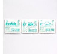 Zebra Mechanical Pencil Eraser refill (e-1b-j), per clip-on multi 1000, e Sarasa multi, × 3 pacco/totale 15 pz (Japan Import) [komainu-dou Original Package]