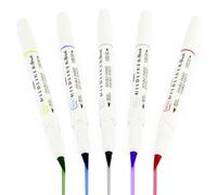 Zebra Mildliner Pennarello Marker Spazzola Cool E Raffinato Confezione Da 5