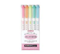 Zebra MILDLINER WKT7-5C Evidenziatore (set da 5 colori)