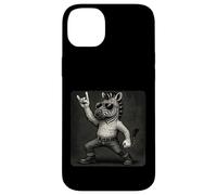 Zebra Occhiali da sole Rock Music Funny Retro Horns Up Custodia per iPhone 14 Plus