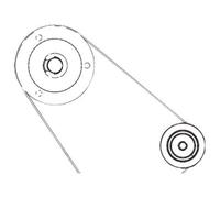 Zebra P1006067 110Xi4 1 pz Kit 110Xi4 Main Drive Belt for 600 dpi