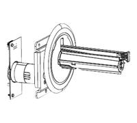 Zebra P1058930-052 Fuso Kit Liner Take Up Spindle & Motor ZT410