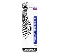 Zebra Pen DelGuard 83225 - Gomme di ricambio per matita meccanica, confezione da 5