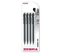 Zebra Pen MP - Matite meccaniche, 0,5 mm, confezione da 4