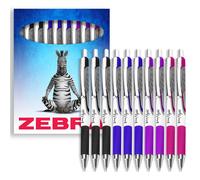 Zebra Pen Z-Grip Flight Penne A Sfera - 1,2mm - Vari Colori E Formati