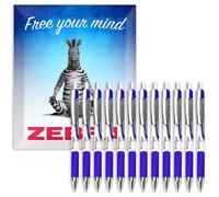 Zebra Pen Z-Grip Flight Penne A Sfera - 1,2mm - Vari Colori E Formati