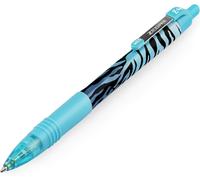 Zebra Pen Z-Grip Penna A Sfera Retrattile Blu, Inchiostro Viola Confezioni Da 20