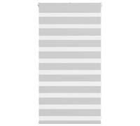 Zebra Persiana avvolgibile con paranco a catena, protezione solare e da sguardi indiscreti per finestre, 100% poliestere, facile da pulire, due opzioni di montaggio (con viti o staffe a morsetto),