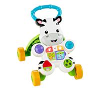 Zebra Primi Passi Spingibile Giocattolo Elettronico Educativo con Musica e Suoni