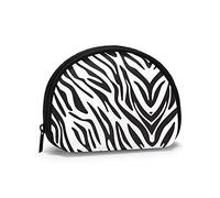 Zebra Print Polar Bear Family Portamonete Portafogli Cambia Pouch Funky Portachiavi Cerniera Piccole borse cosmetiche per il trucco
