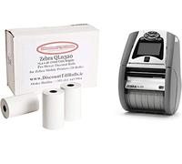 Zebra QLn320 - Rotoli di carta termica diretta (20 rotoli) 75,4 mm x 46 mm x 17 mm nucleo continuo (larghezza x lunghezza) 80 GSM (non etichette) (1)