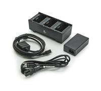 Zebra SAC-MPM-3BCHGEU1-01 AC Nero Caricabatteria per interni AC dC 3-Slot