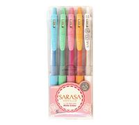 Zebra Sarasa Clip 0.7 MK-set 5 colori 0,5 mm assortiti