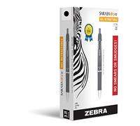 Zebra Sarasa Dry X1 Retractable Gel Ink Pens, Medium Point 0.7mm, Blue Rapid Dry Ink, 12-Count