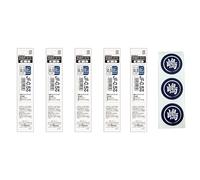 Zebra Sarasa Grand Gel Ball Pen 0,5 mm, 5 refills & Original Seal Set (Blue Black P-RJF5-FB)