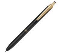Zebra Sarasa Grand - Penna a sfera con inchiostro gel, punta fine da 0,5 mm, inchiostro vintage a base d'acqua, colore nero opaco, P-JJ57-MTBK