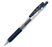 Zebra Sarasa JJB15, penna a inchiostro gel 0,7 mm, colore: nero e blu, 10 pezzi