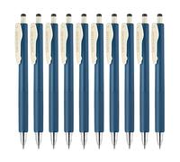 Zebra Sarasa Nano B-JJH72-VBGR Penna a sfera gel, 0,3 mm, blu-grigio, 10 pezzi