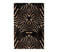 Zebra selvatica africana nera a strisce dorate, Puzzle da 1000 pezzi, puzzle in legno per tutta la famiglia, decorazione da parete per adulti e ragazzi