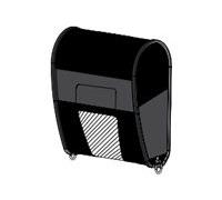 Zebra P1050667-017 accessorio per stampanti portatili Custodia protettiva Nero QLn420