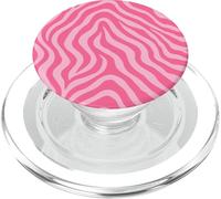 Zebra Stripes Accessories Monochromatic Pink Aesthetic PopSockets PopGrip per MagSafe