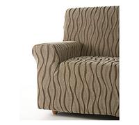 Zebra Textil Andromeda Copridivano Elasticizzato, Tessuto, Marrone, 1 Posto