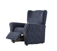 Zebra Textil Andromeda Fodera per Poltrona Relax Elasticizzata, Tessuto, Azzurro