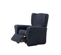 Zebra Textil Vega Copripoltrona Elasticizzata, Tessuto, Blu, Poltrona Relax