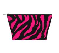 Zebra Tigre Leopardo Rosa, Borsa da toilette Borsa per trucco Borsa per cosmetici Borsa da toilette da viaggio portatile