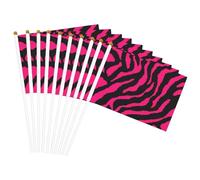 Zebra Tigre Leopardo Rosa Stampa Palmare Bandiera Versatile Bandiere Matrimonio Compleanno Vacanze Sport Decor Parata Show