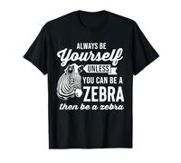 Zebra Tshirt Per Uomini In Africa Animal Wild Zoo Horse Maglietta