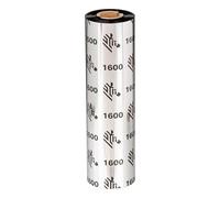 Zebra Wax Ribbon, 110mmx450m,1600, (01600BK11045)