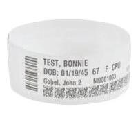 Zebra Wristband Synthetic 25.4 X 279 beschichtet white 25.4 x 279.4 mm 10037679