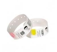 Zebra Z-Band Splash Rosso Etichetta per stampante autoadesiva (WRISTBAND Z-BAND SPLASH 25X254 - 350 BANDS/ROLL RED [BOX OF 4]) NEW