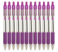 Zebra Z-Grip 1.0 mm Ballpoint Pen - Violet (Pack of 12) Violet 12 Count (Pack of